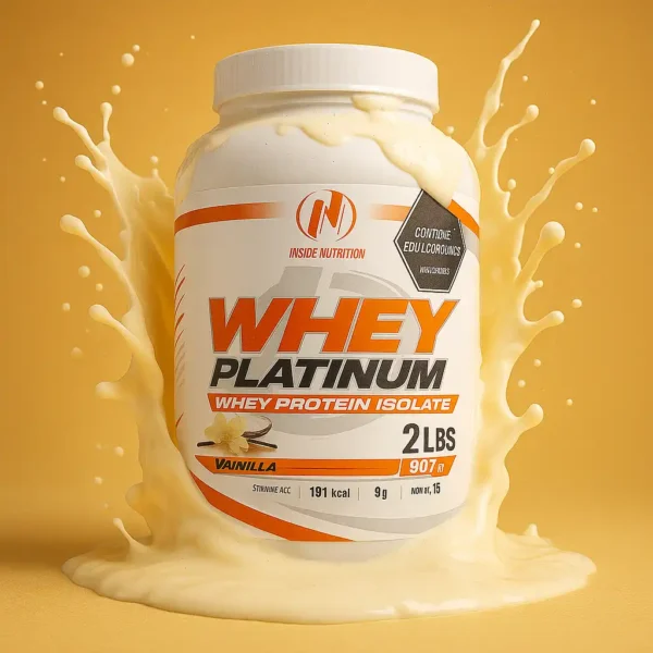 Proteína Whey Platinum Isolate 2 Libras Inside Nutrition - Imagen 3