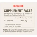 Tabla -L- Carnitina 3000 Mg Simply