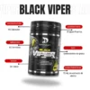 Black Viper 90 Cápsulas Dragon Pharma- Quema Grasa - Imagen 4