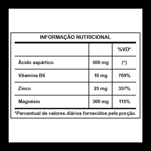 ZMA Testo Booster 60 Capsulas Integral Medica - Imagen 2