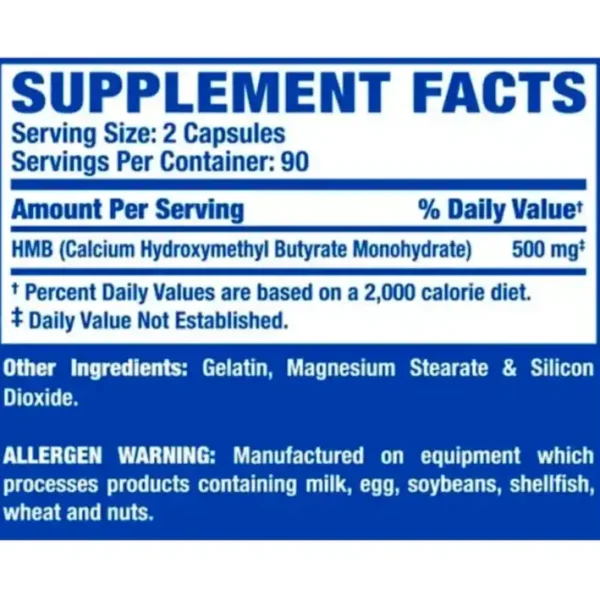 Hmb RC 180 Capsulas Ronnie Coleman - Imagen 4