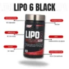 Lipo 6 Black Ultra Concentrate 60 Capsulas - Quema Grasa - Imagen 4