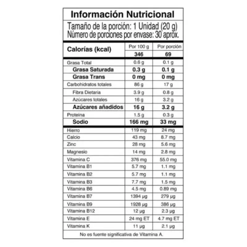 Multivimn 600 Gramos IMN - Imagen 2