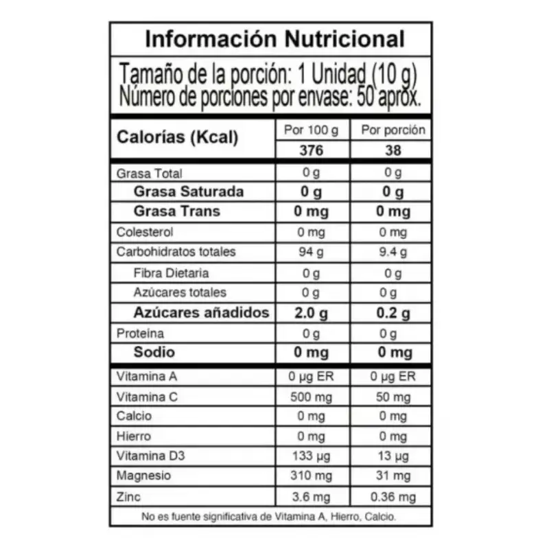 One Deluxe Vitamina C 500 Gramos IMN - Imagen 2
