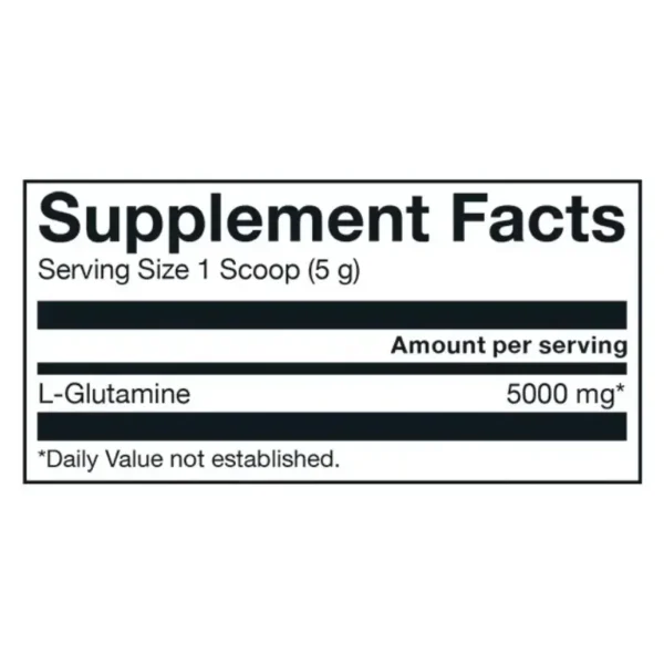 Glutamina 300 Gramos Basic - Imagen 2