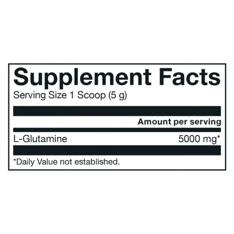 Glutamina 300 Gramos Basic - Imagen 2