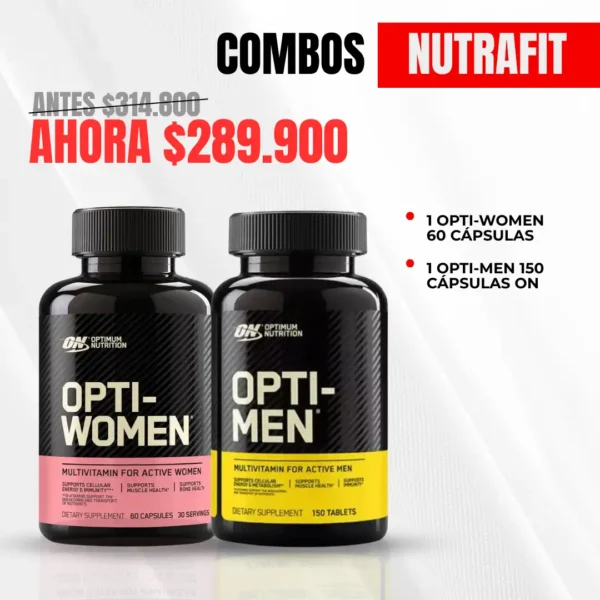 Combo Opti Men + Opti Women - Optimum Nutrition