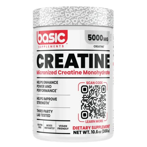 Creatina Monohidratada 300 Gramos Basic