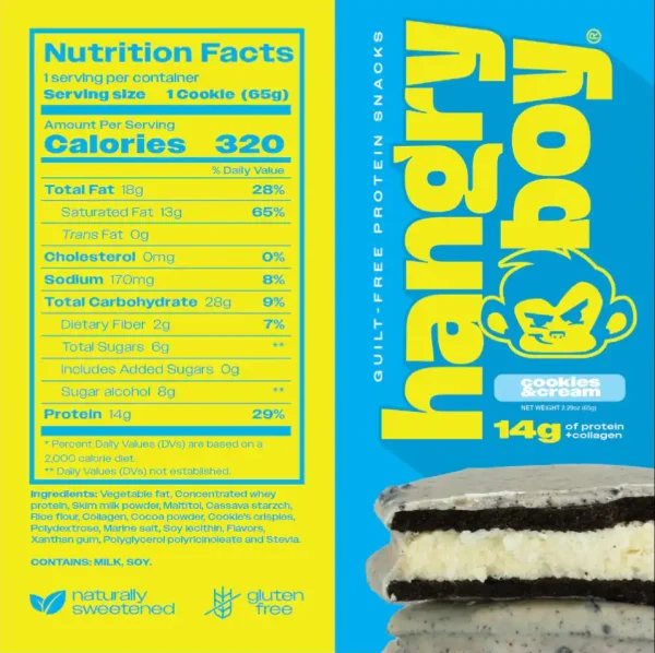 Galleta De Proteína Hangry Boy - Imagen 2