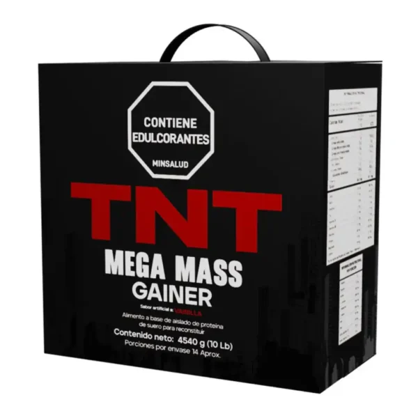 Proteína Mega Mass Gainer 10 Libras TNT