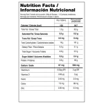 Proteina Titan Beef Mass 2 Libras Vitanas Nf tabla