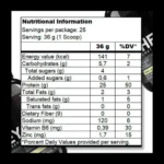 Proteina Whey Gourmet 2 Libras ON- NF- Tabla