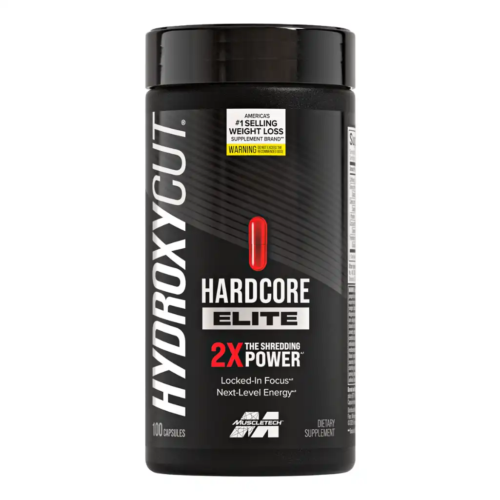 Hydroxycut Hardcore Elite 100 Capsulas - Quema Grasa