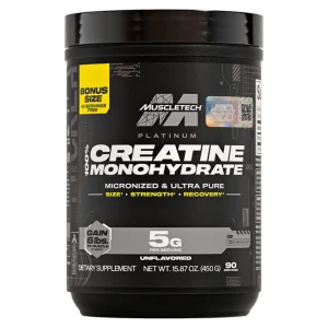 Platinum 100% Creatine Muscletech 450 GR