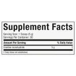 Platinum creatine sitio web tabla nutricional
