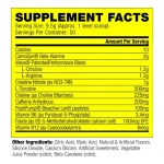 Pre-Entreno C4 50 Servicios Cellucor- Tabla NF