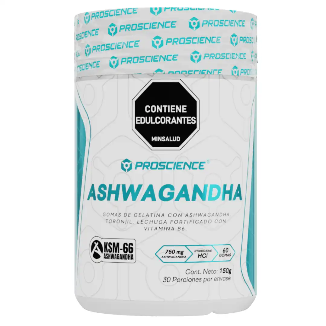 Gomitas KSM-66 Ashwagandha 30 Porciones Proscience