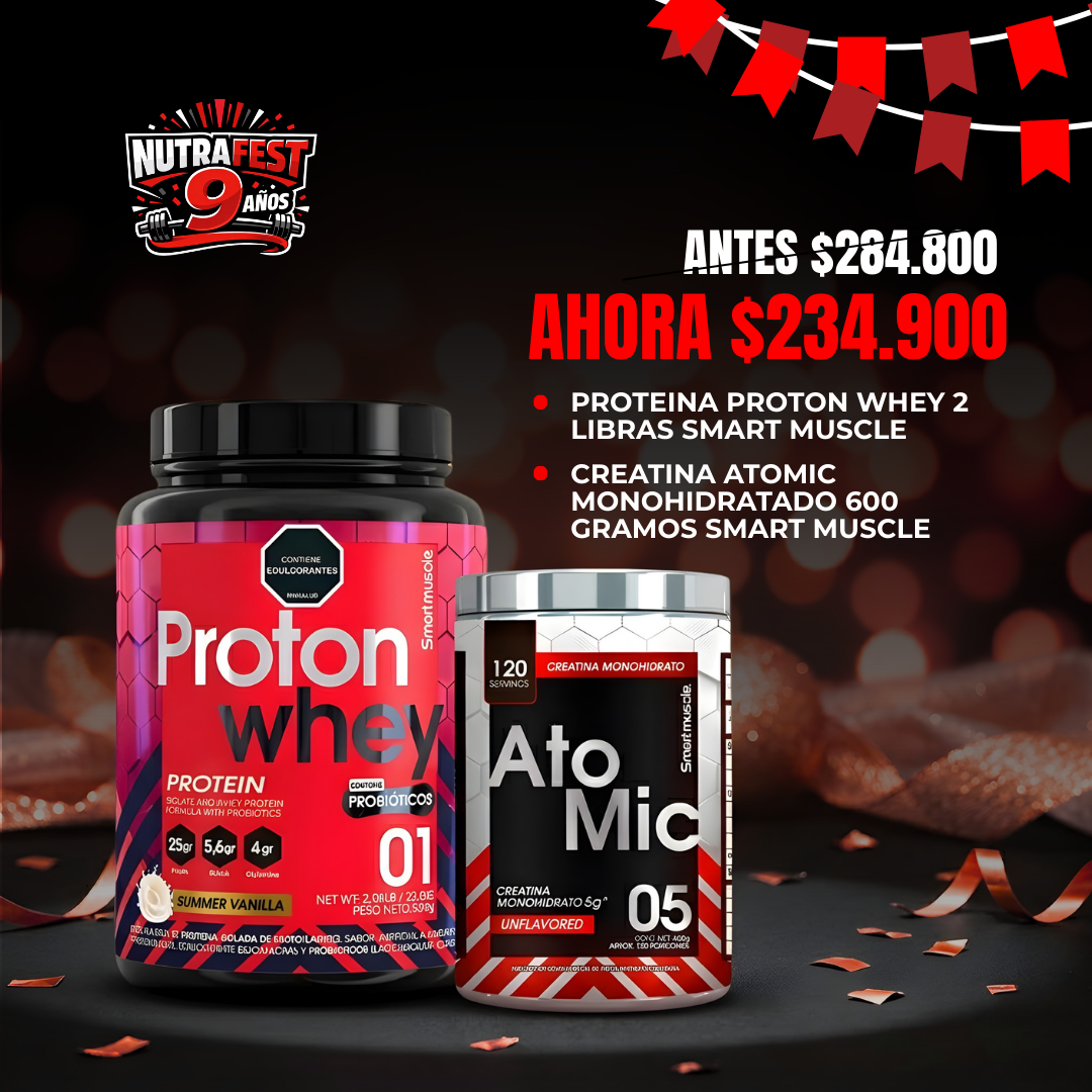 Combo Proton Whey+ Atomic Monohidrato - Imagen 2