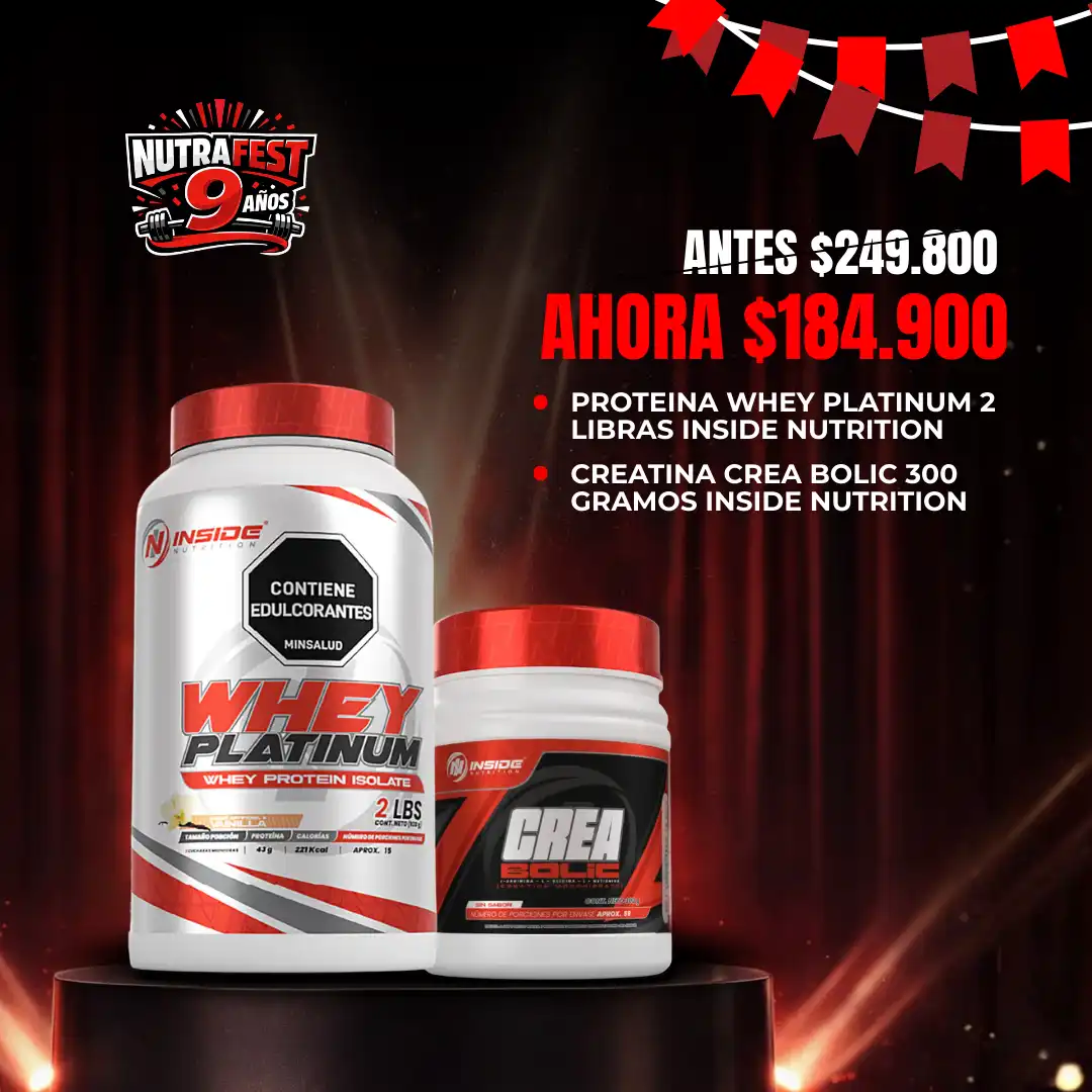Combo Whey Platinum + Crea Bolic - Imagen 2