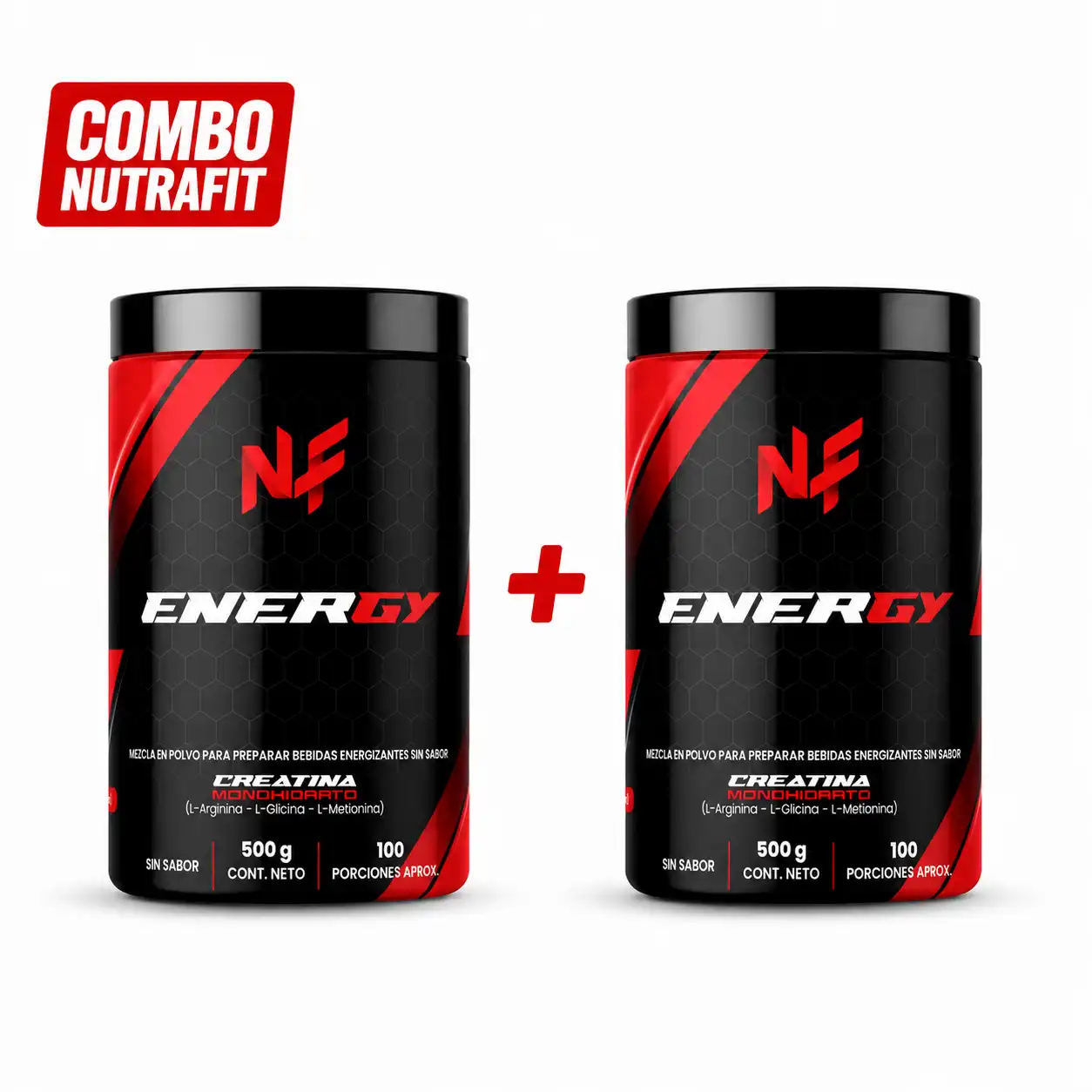 Dúo Creatina Monohidratada Energy