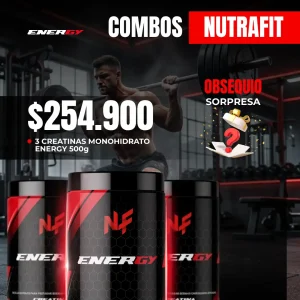 Combo Triple Creatina Monohidrato Energy