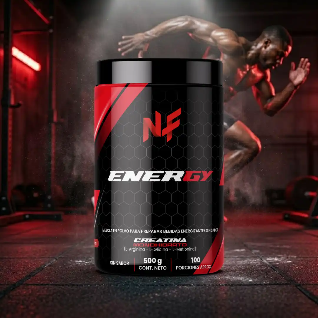 Creatina Monohidratada Energy 100 servicios Nutrafit - Imagen 3