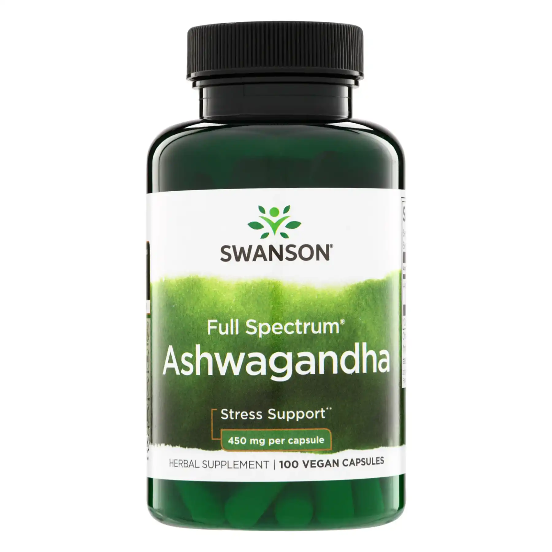 Full Espectro Ashwagandha Vegan 450Mg 100 Cap Swanson