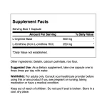 L-ARGININE & L-ORNITHINE AMINO ACIDO X 100CAP SWANSON (2)