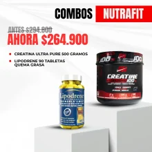 Combo Creatina Ultra Pure + Lipodrene