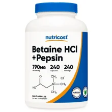 betaina hcl + pepsina 240 capsulas