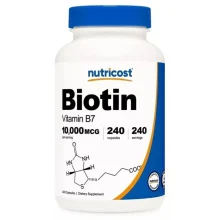 biotina 10,000 mcg 240 capsulas