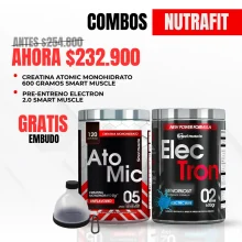 combo atomic monohidrato y electron