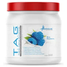 glutamina t.a.g 40 servicios metabolic blue raspberry