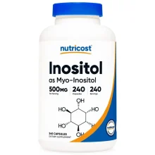 inositol 240 capsulas nutricost