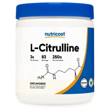 l-citrulina 3 gr nutricost