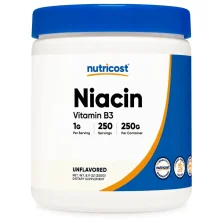 niacina 1g (vitamina b3) 250 servicios