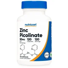 picolinato De Zinc 120 Cap Nutricost