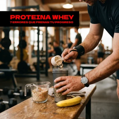 proteína whey concentrada para ganar masa muscular