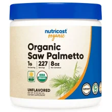saw palmetto polvo organico 8 onzas