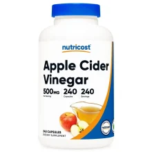 vinagre de sidra de manzana 240 cap